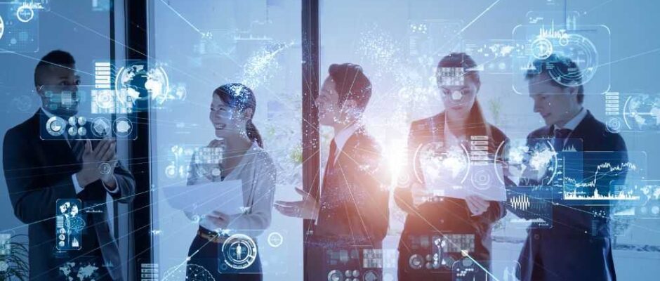 Unified AI business communications with high-speed symmetric fiber